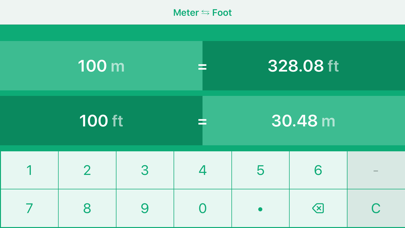 Zrzuty ekranu Meters to Feet | m to ft
