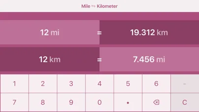 Miles to Kilometers | mi to km स्क्रीनशॉट