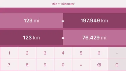 Miles to Kilometers | mi to km स्क्रीनशॉट