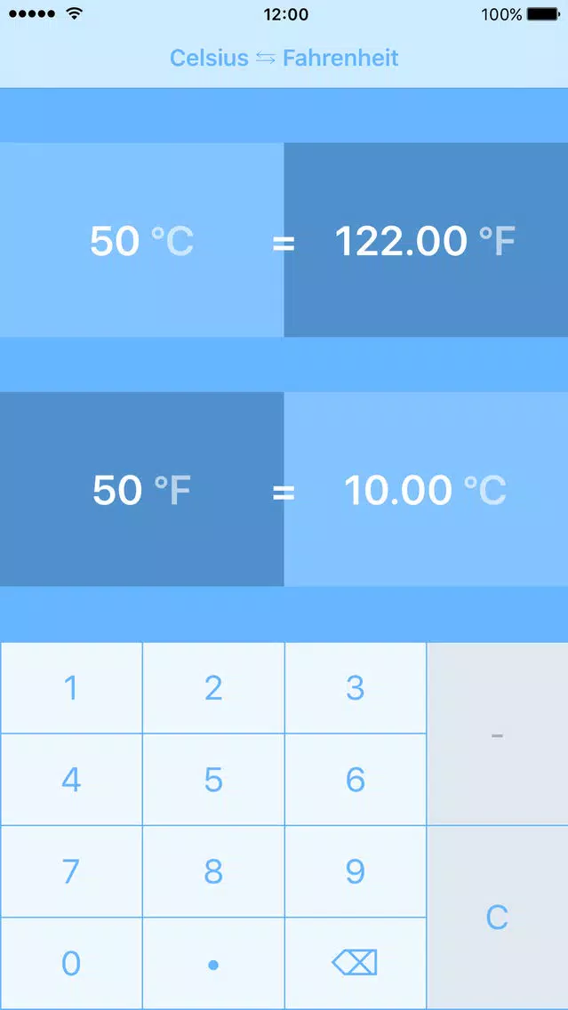 Celsius To Fahrenheit | °C to °F应用截图