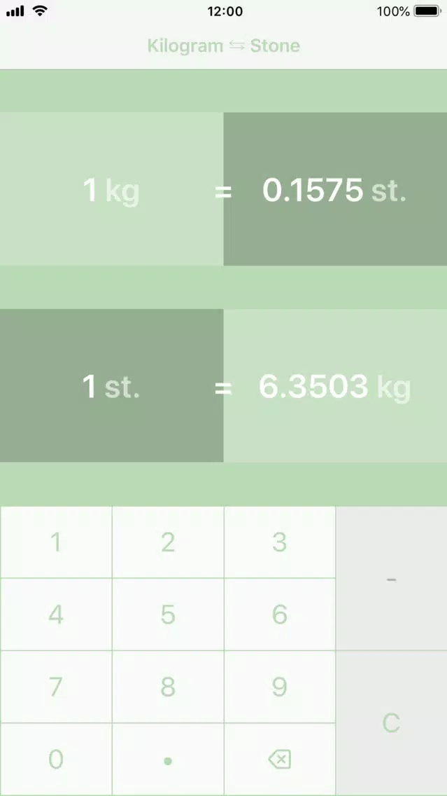 Capturas de pantalla de Kilograms To Stones | kg to st