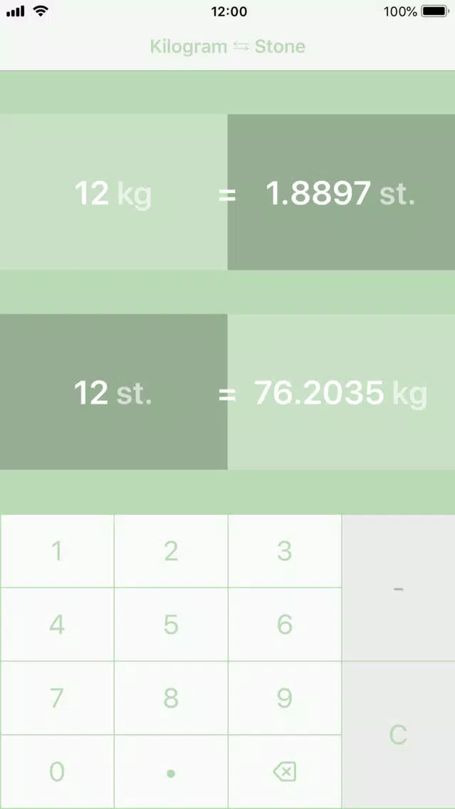 Capturas de pantalla de Kilograms To Stones | kg to st