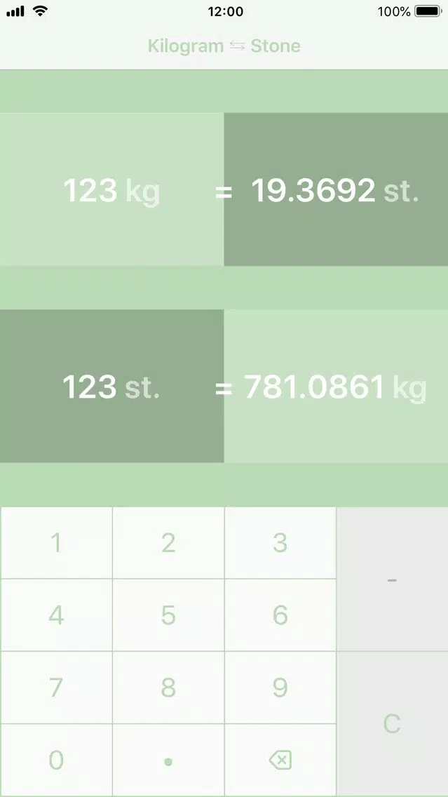 Capturas de pantalla de Kilograms To Stones | kg to st