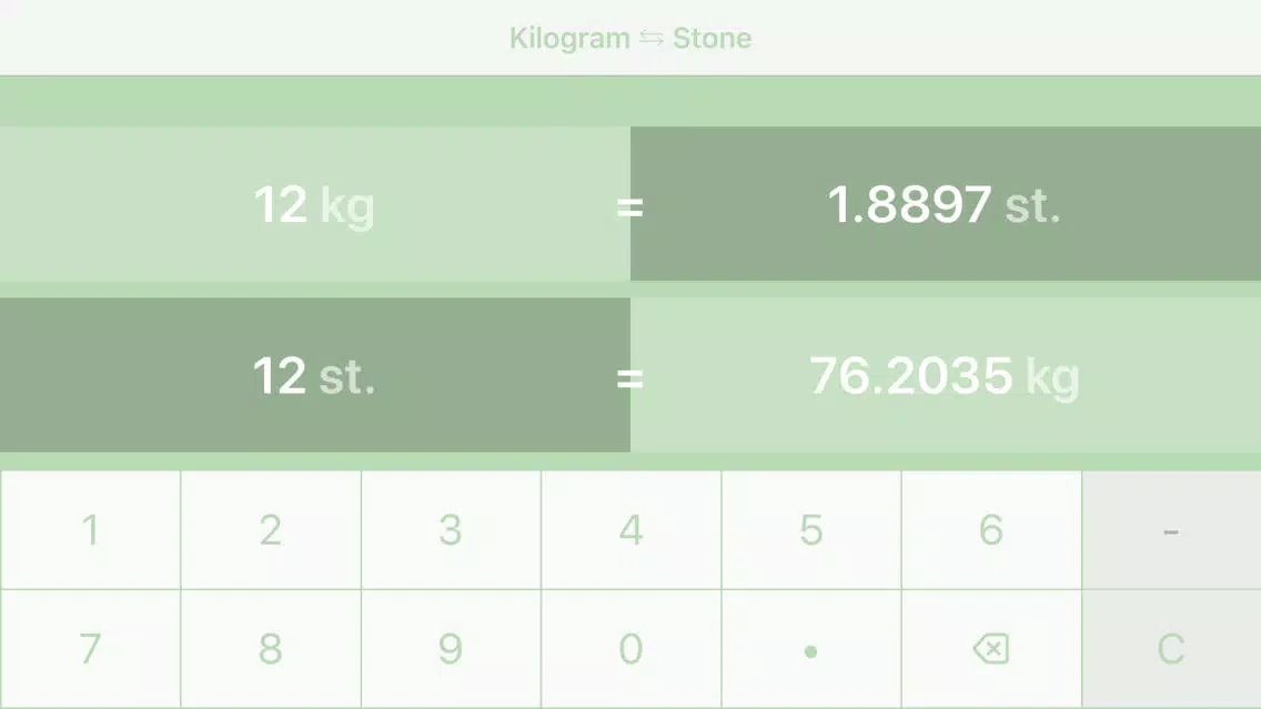 Capturas de pantalla de Kilograms To Stones | kg to st