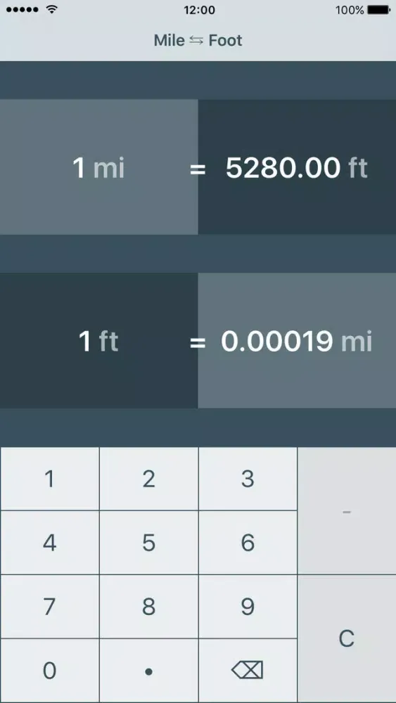 Miles to Feet | Mile to Foot | mi to ft应用截图