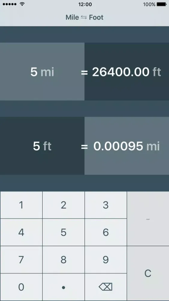 Miles to Feet | Mile to Foot | mi to ft应用截图