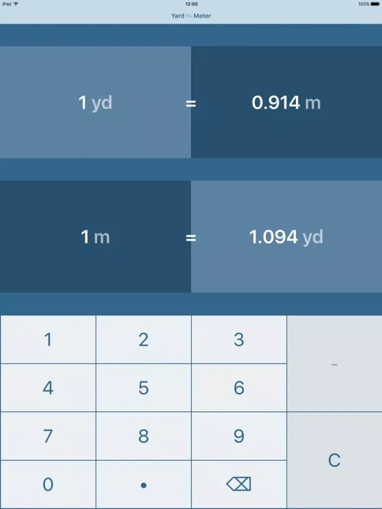 Capturas de tela do Yards to Meters | Yard to Meter | yd to m iPad 