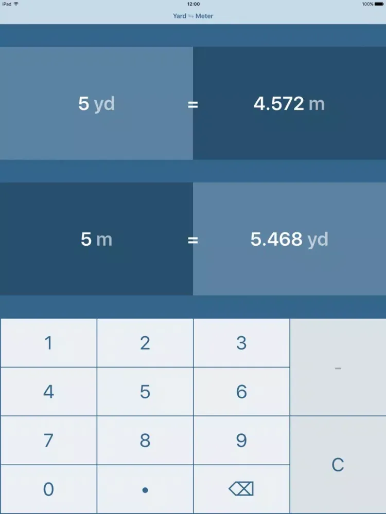 Capturas de tela do Yards to Meters | Yard to Meter | yd to m iPad 