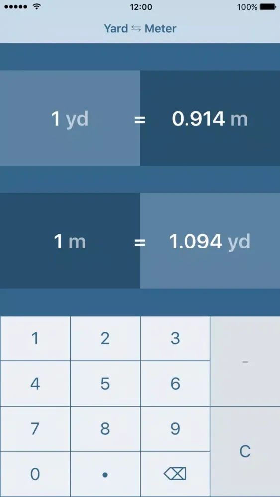 Capturas de tela do Yards to Meters | Yard to Meter | yd to m