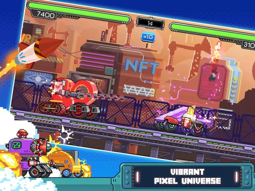 MetaGear: Epic combat game iPad 应用截图