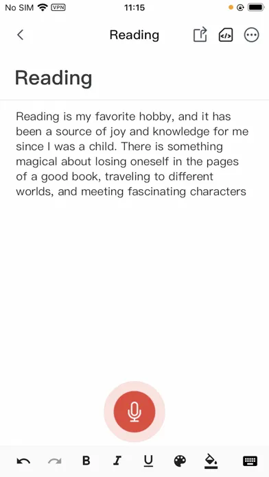 Capturas de pantalla de Dictation App-Dictate Anywhere