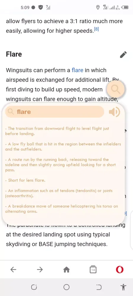 FLD Floating Dictionary -Search meanings instantly 스크린샷