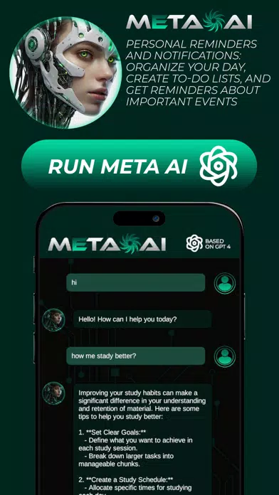 Zrzuty ekranu Meta AI Chatbot - OMEGA Mode