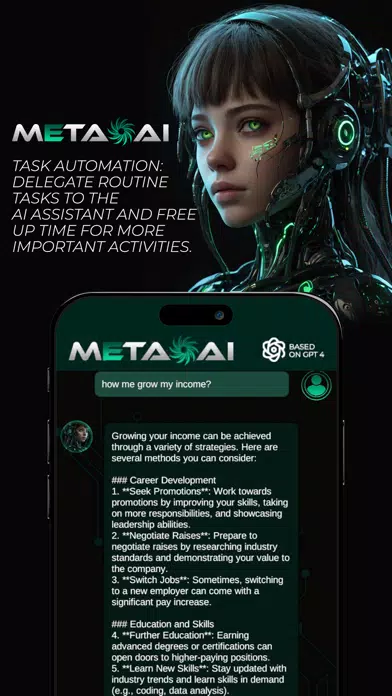 Zrzuty ekranu Meta AI Chatbot - OMEGA Mode