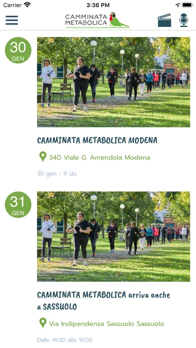 CAMMINATA METABOLICA Ekran Görüntüleri