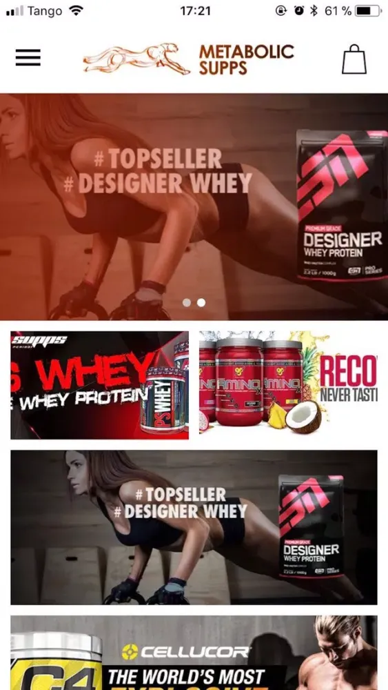 Metabolic Supps سکرین شاٹس