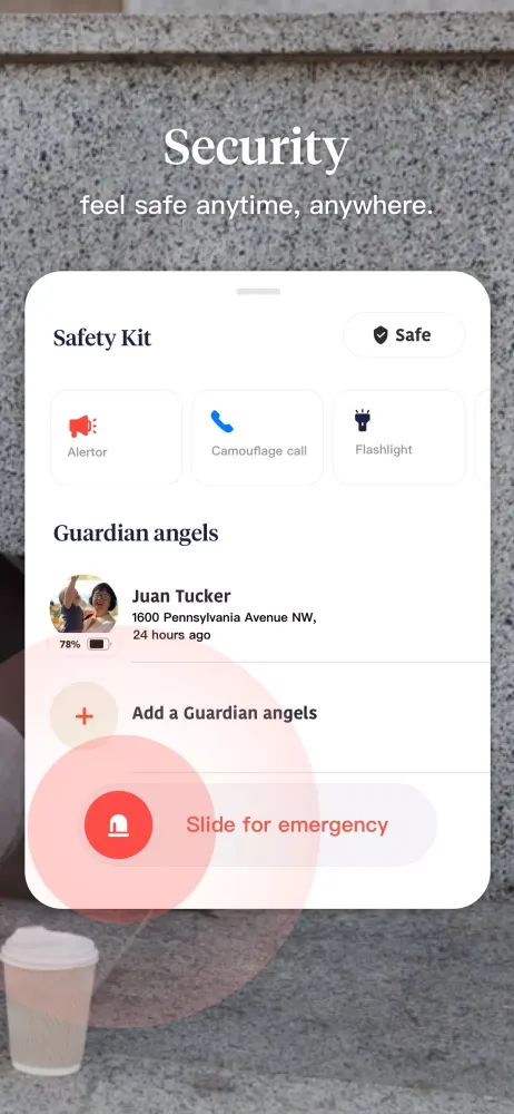 gAngel -Personal Safety AI スクリーンショット