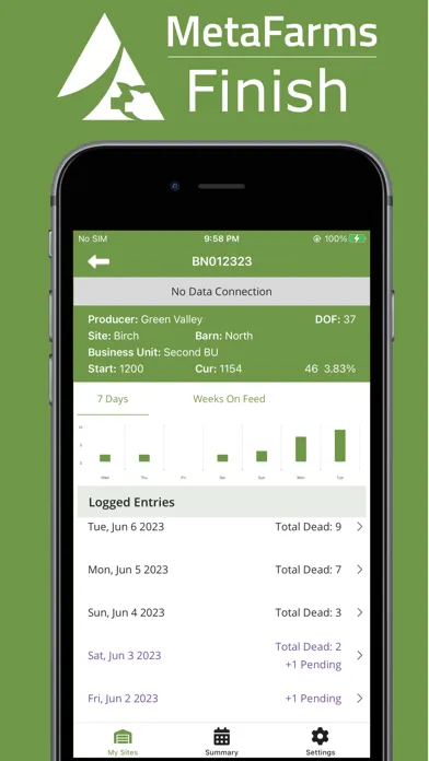 MetaFarms Finish Mobile স্ক্রিনশট