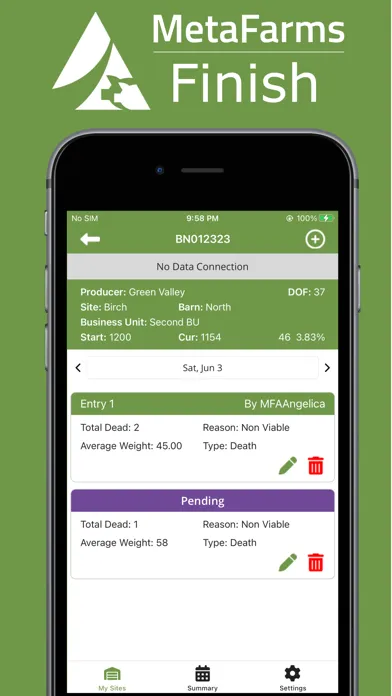 MetaFarms Finish Mobile স্ক্রিনশট