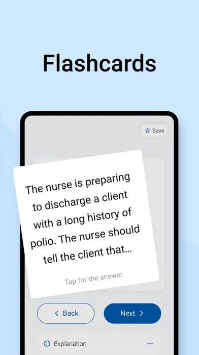 Tangkapan layar NCLEX-RN Prep Test