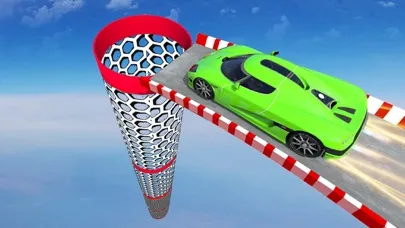 Скриншоты Extreme Car Ramp Stunts Race