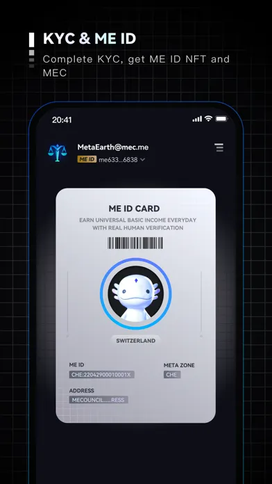 تصاویر ME Pass - Meta Earth Wallet
