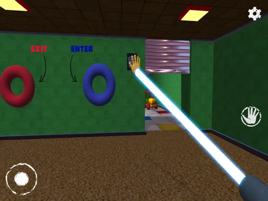 Screenshot di Scary Backrooms In Toy Factory iPad 