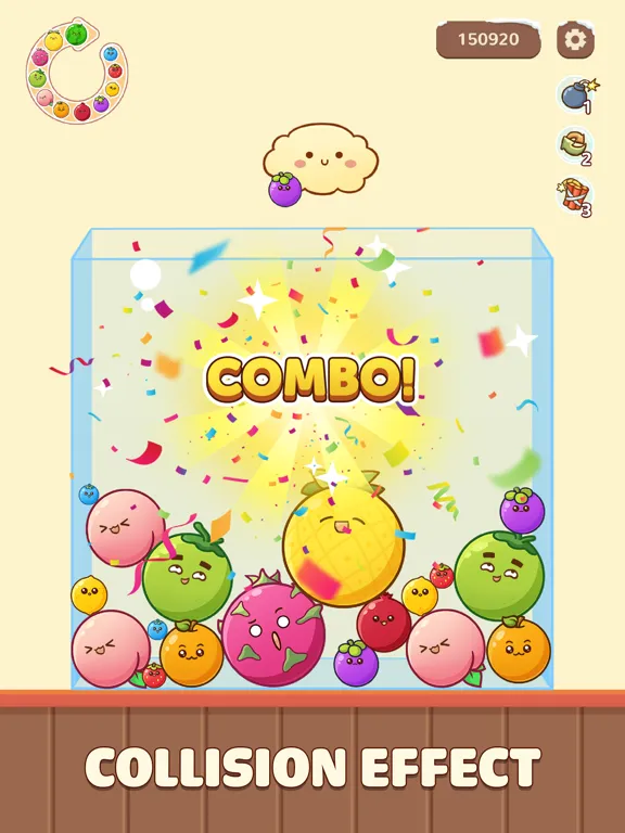 Watermelon Merge Chill iPad  Screenshots