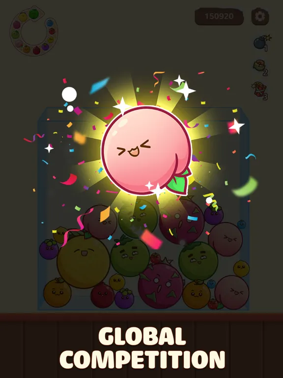 Watermelon Merge Chill iPad  Screenshots