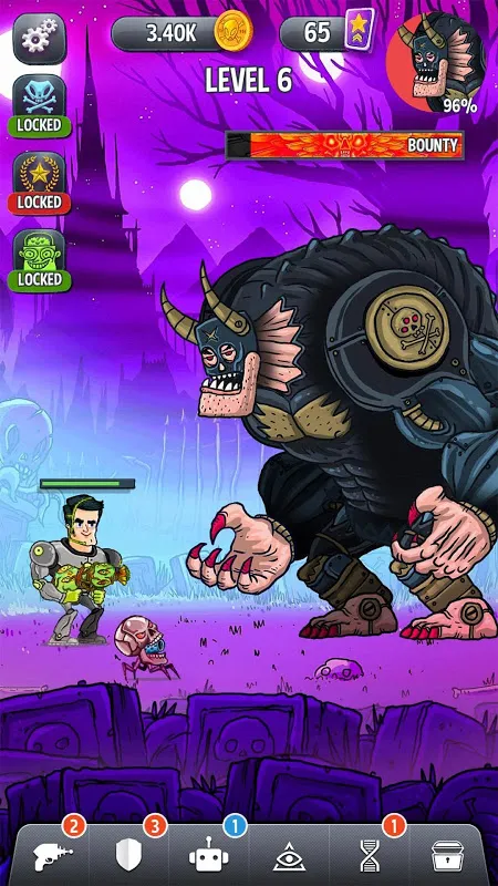 Tangkapan layar Tap Busters