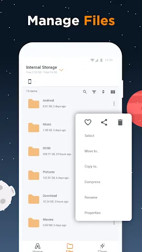 Ảnh chụp màn hình của ASTRO File Manager & Cleaner