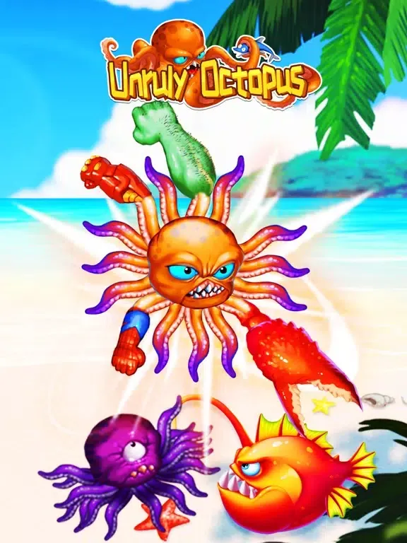 Tangkapan skrin Unruly Octopus iPad 