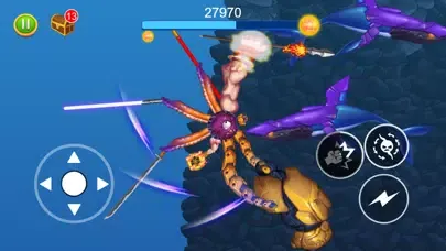 Tangkapan skrin Unruly Octopus
