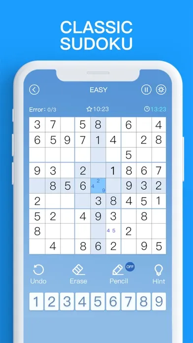 Sudoku - Classic Puzzles 스크린샷