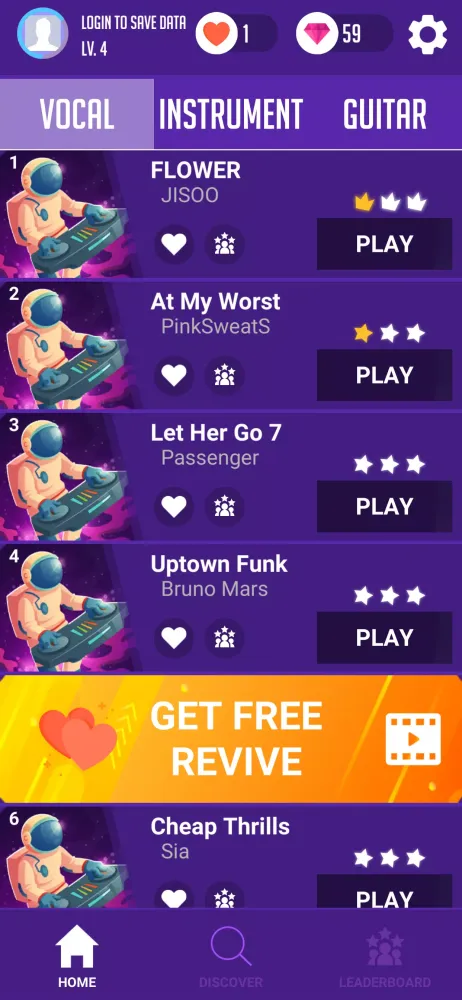 Capturas de tela do Piano Magic Star 3