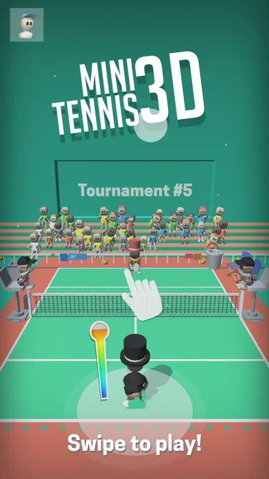Capturas de tela do Tennis 3D : Sport Game