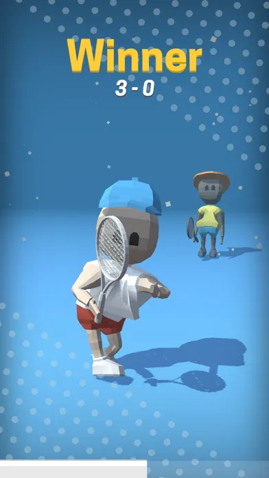 Capturas de tela do Tennis 3D : Sport Game