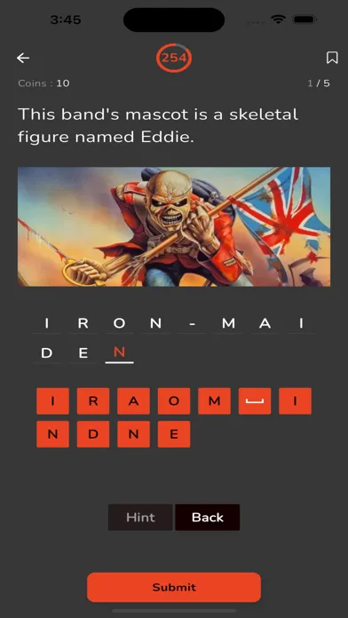 Metal Head Trivia স্ক্রিনশট