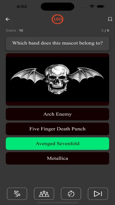 Metal Head Trivia স্ক্রিনশট