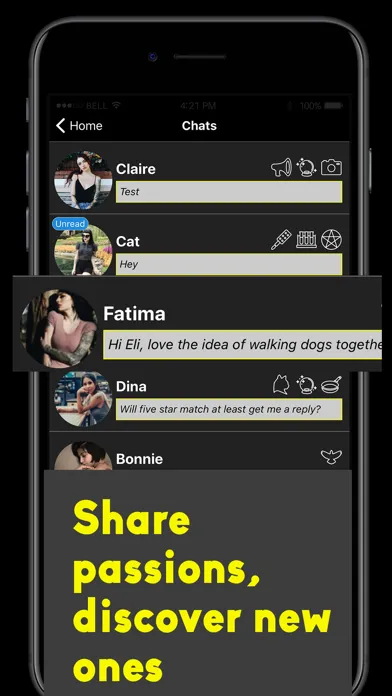 Capturas de pantalla de Token: Dating Different