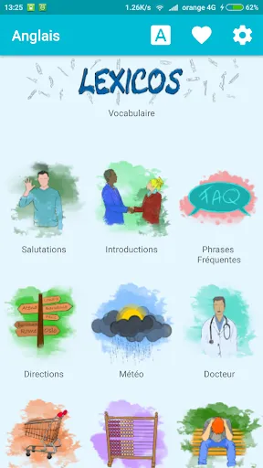 Captures d'écran de Learn English