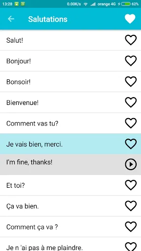 Captures d'écran de Learn English
