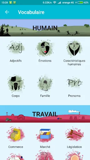 Captures d'écran de Learn English