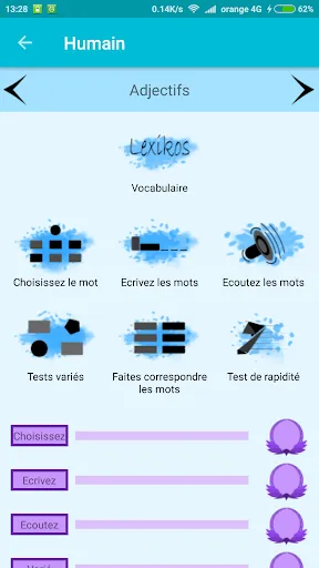 Captures d'écran de Learn English