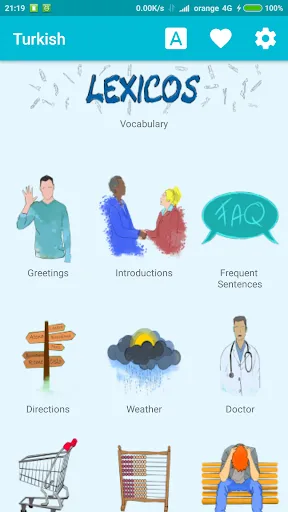 Ảnh chụp màn hình của Learn Turkish
