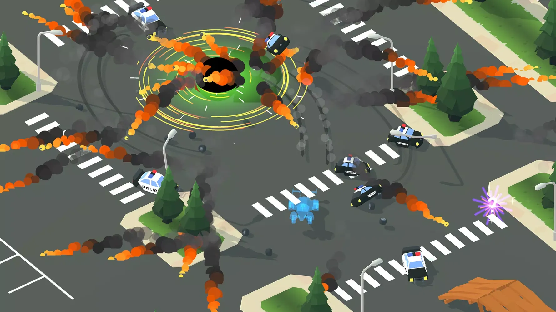 Скриншоты Smash racing: arcade racing