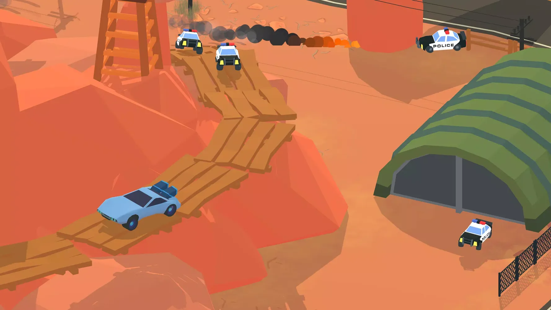 Скриншоты Smash racing: arcade racing