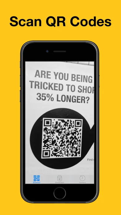 Capturas de tela do QR Code Reader & Codes Scanner