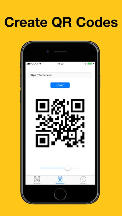 Capturas de tela do QR Code Reader & Codes Scanner