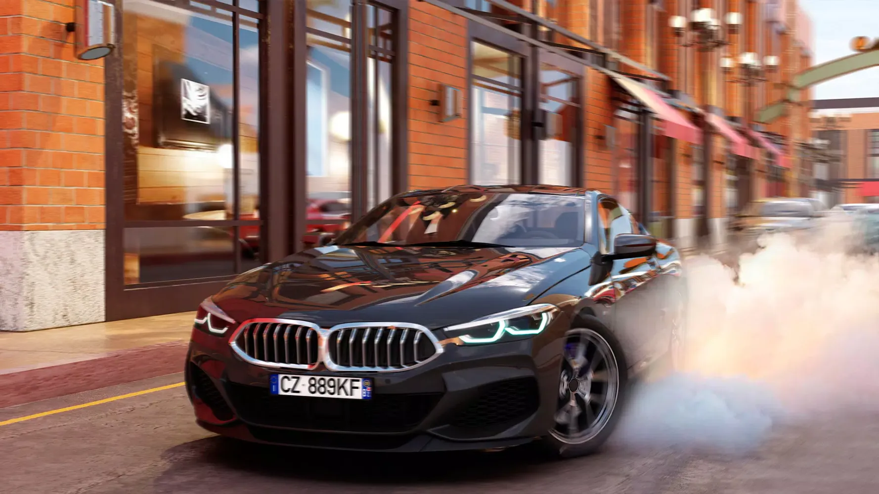 Capturas de tela do Metal Car Driving Simulator